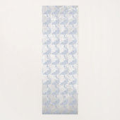 Light Blue Peacock Persoonlijk Yoga Mat (Achterkant)