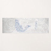 Light Blue Peacock Persoonlijk Yoga Mat (Voorkant (horizontaal))