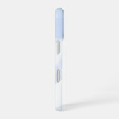 Light Blue Polygon Geometric iPhone 16 Hoesje (Rechterkant)