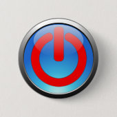 Light Blue Power Button (Voorkant)
