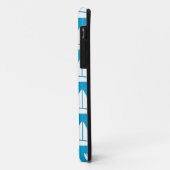 Light Blue Sailboat Patroon Case-Mate iPhone Case (Achterkant/links)