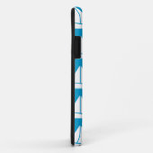 Light Blue Sailboat Patroon Case-Mate iPhone Case (Achterkant/rechts)