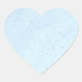 Light Blue Sand Hart Sticker (Voorkant)