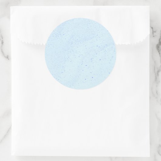 Light Blue Sand Ronde Sticker (Tas)