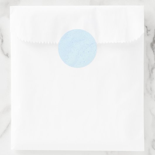 Light Blue Sand Ronde Sticker (Tas)