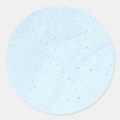 Light Blue Sand Ronde Sticker (Voorkant)