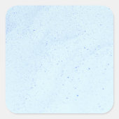 Light Blue Sand Vierkante Sticker (Voorkant)