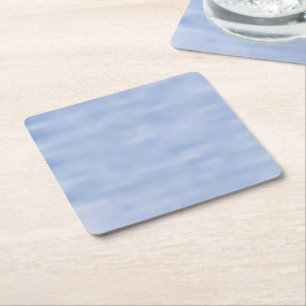 Light Blue Sky patroonpartij Kartonnen Onderzetters