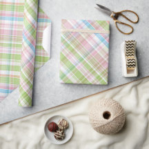 Light Blue Soft Green Blush Pink Pset Art Patroon