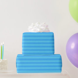 Light Blue Stripes Cadeaupapier