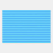 Light Blue Stripes Inpakpapier Vel (Voorkant 3)