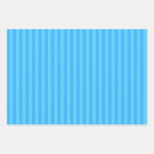 Light Blue Stripes Inpakpapier Vel (Voorkant 2)