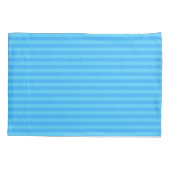 Light Blue Stripes Kussensloop (Achterkant)