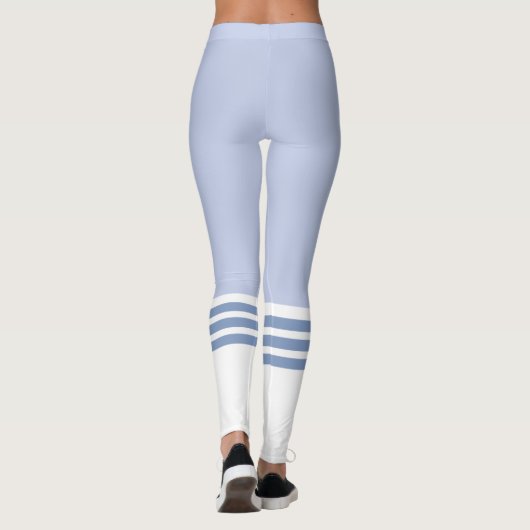 Light Blue Team Tube Sock Leggings (Achterkant)