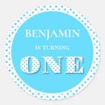 Light Blue Turing One Polka Dot