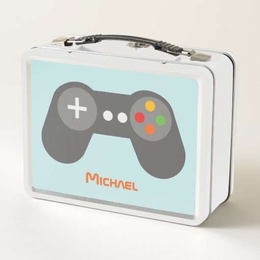 Light Blue Video Game Controller (Achterkant)