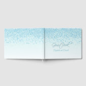 Light Blue Wedding Guest Book Gastenboek (Volledig)