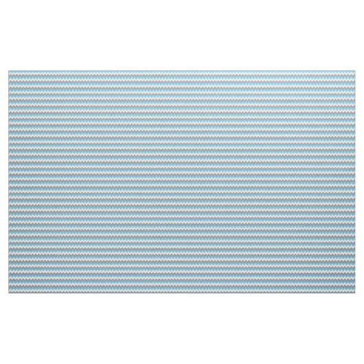 Light Blue, White en Grey Chevron Pattern Stof (Yard (91,4 cm))