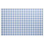 Light Blue & White Gingham Plaid Stof (Fat Quarter)