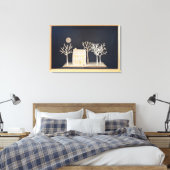 Light Box 2012 Canvas Afdruk (Insitu (Slaapkamer))