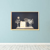 Light Box 2012 Canvas Afdruk (Insitu (Houten vloer))