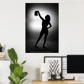 'Light Box' van Andrew Gettler Poster (Thuiskantoor)