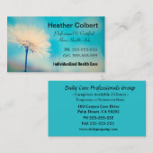 Light Breeze zorgverlener Professional Visitekaartje (Voorkant / Achterkant)