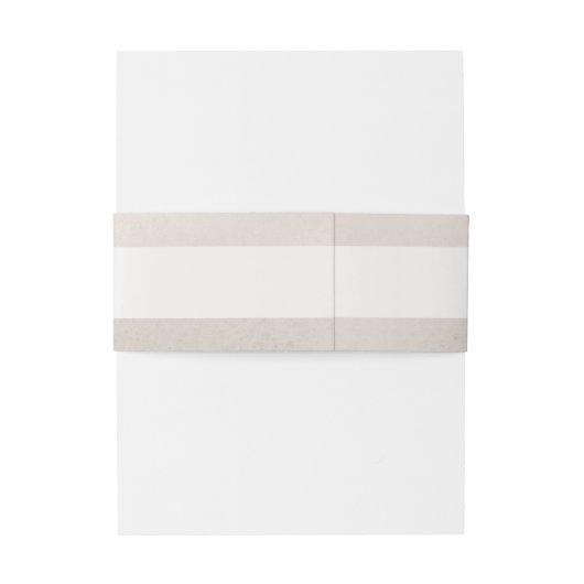 Light Brown Elegant-script Uitnodigingen Wikkel (Achterkant Voorbeeld)