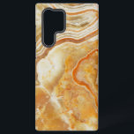 Light Brown Marble Patroon Samsung Galaxy Hoesje<br><div class="desc">Afbeelding van realistische,  uitziende marmer met lichtbeige en bruine tinten.</div>