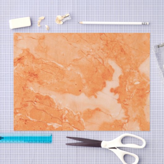 Light Brown Marble Stone Print Tissuepapier (Craft)