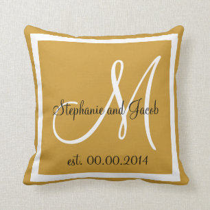 Light Brown Tan Wedding keepaardkussen Kussen