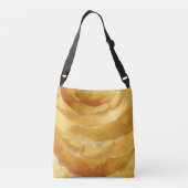 Light Brown Waterverf Patroon Crossbody Tas (Achterkant)