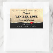 Light Brown Wooden Boards Product Packaging Labels (Tas)