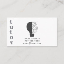 Light Bulb Brain Educational Teacher Tutor