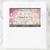 Light Burgundy Glitter Product Labels diamanten (Tas)