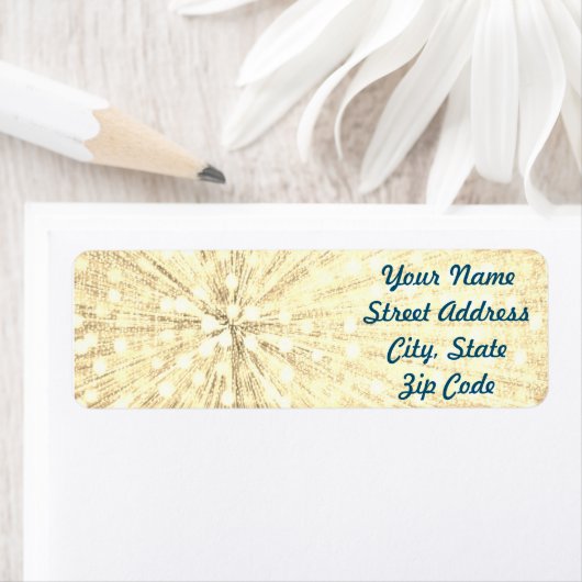 Light Burst Return Address Labels (Insitu)