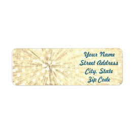 Light Burst Return Address Labels