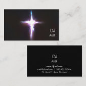 Light Burt DJ Visitekaartje (Voorkant / Achterkant)