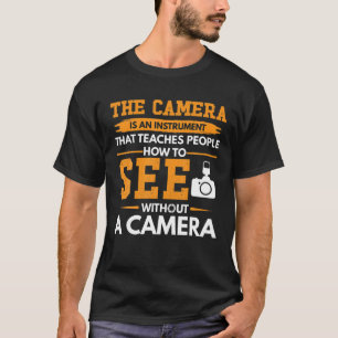 Light Camera Action Cameraman T-shirt