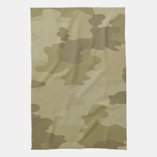 Light Camouflage Kitchen Towel Theedoek (Verticaal)