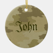 Light Camouflage Name Ornament (Voorkant)
