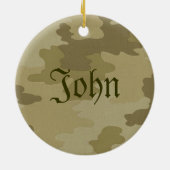 Light Camouflage Name Ornament (Achterkant)