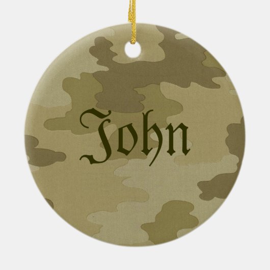 Light Camouflage Name Ornament (Achterkant)