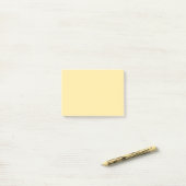 Light Canary Eenvoudig 10 x 7,5 cm Post-it® Notes (Op bureau)
