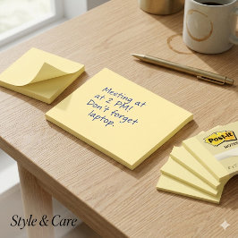 Light Canary Eenvoudig 10 x 7,5 cm Post-it® Notes