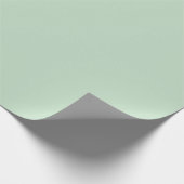 Light Celadon Green Cadeaupapier (Hoek)