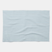 Light Chambray Blue Stripe Farmhouse Theedoek (Horizontaal)