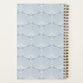 Light Coastal Blue | Deco Fans Personalized Notitieboek (Achterkant)