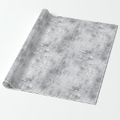 Light Concrete Plaster Texture with Distress Cadeaupapier (Uitgerold)