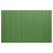 Light Coral and Dark Green Stripes Pattern Stof (Fat Quarter)
